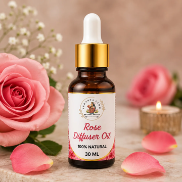 Rose Diffuser Oil with Clay Flower