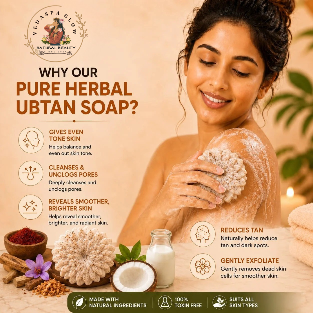Pure Herbal Ubtan Soap – (100 gm Soap)