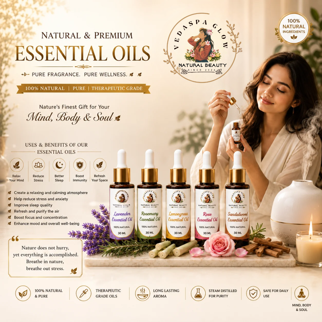 5 Essential Oils Combo – 150 ml