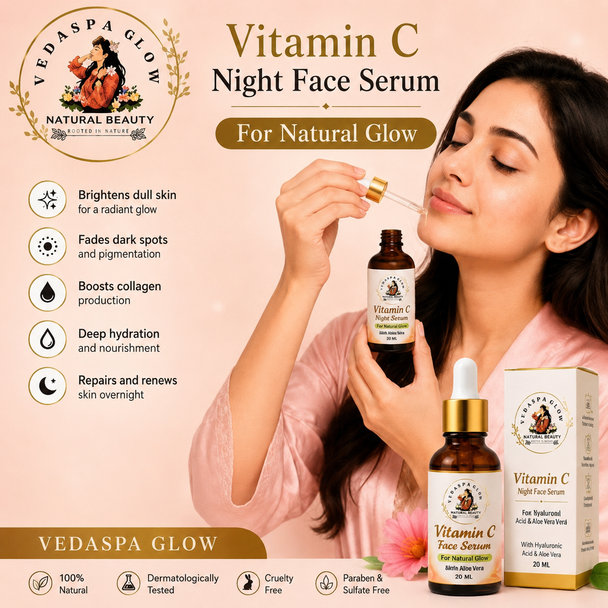 Vitamin C Night Face Serum