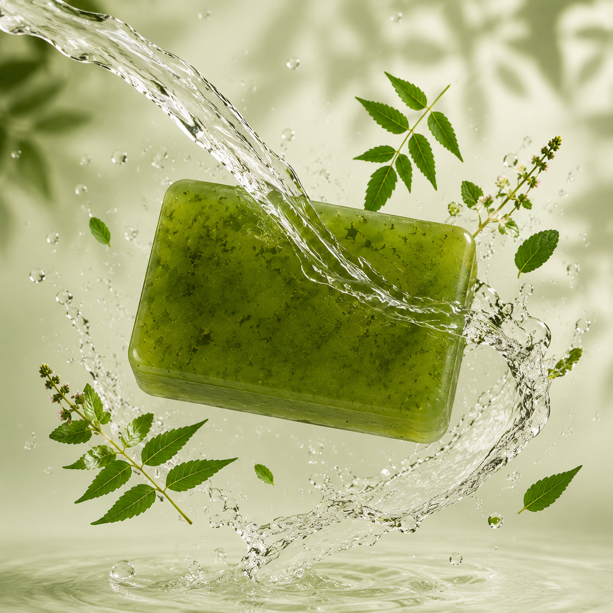 Neem & Tulsi  Glycerine Soap (100 gm Soap)