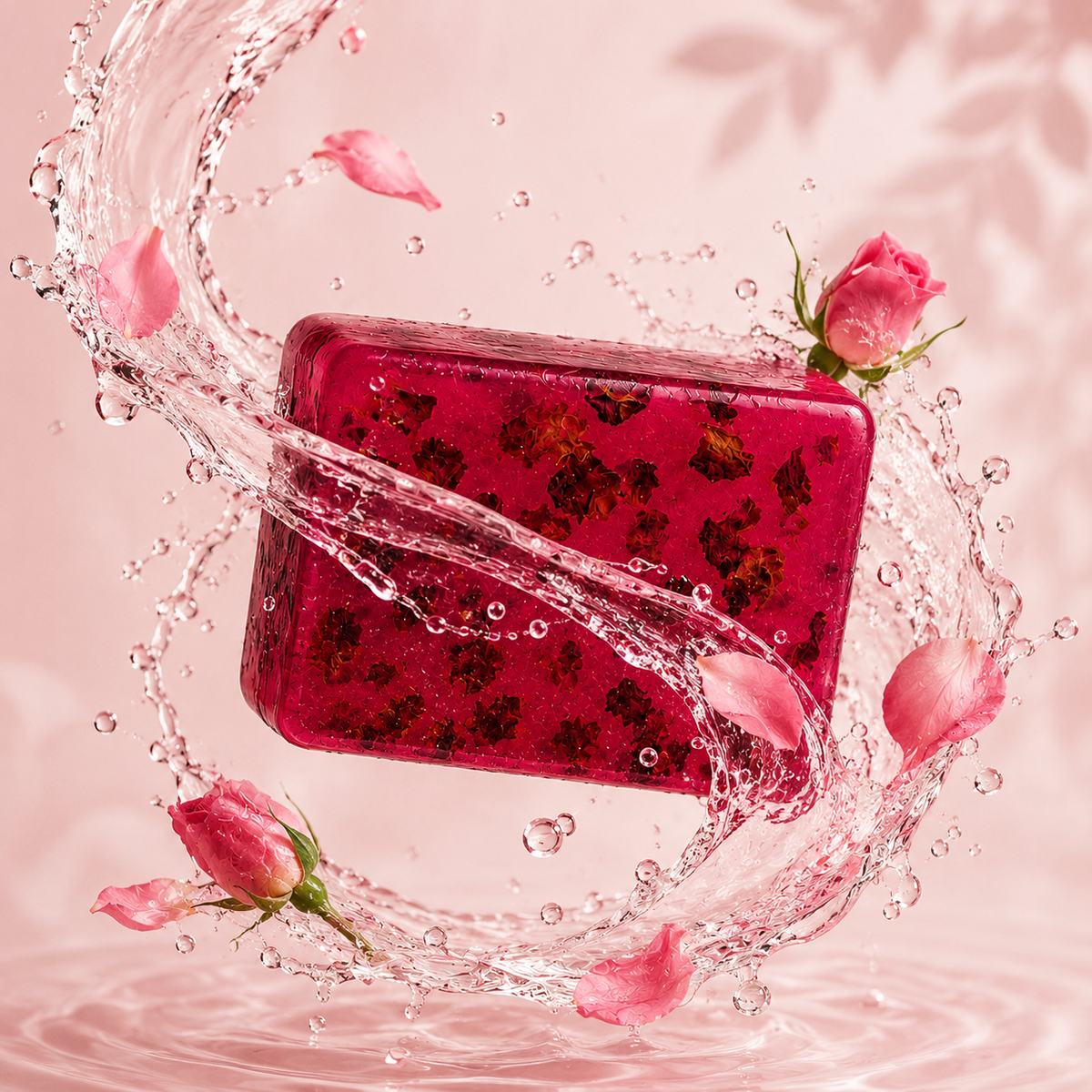 Rose & Jasmine  Glycerine Bath Soap – (100 gm Soap)