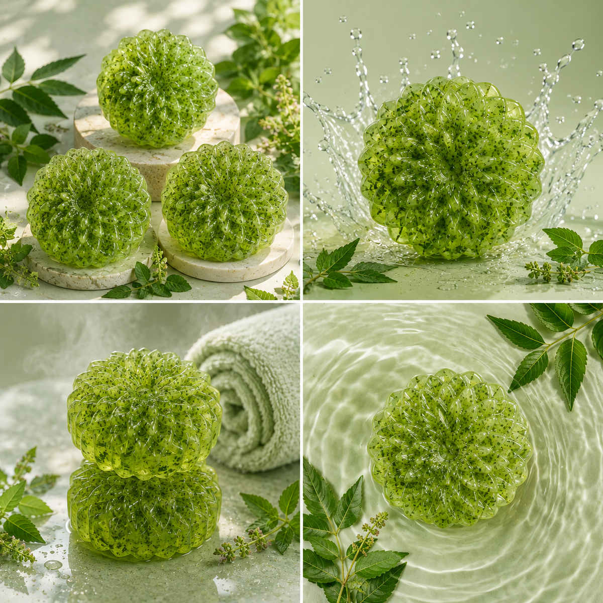 Neem & Tulsi  Glycerine Soap (100 gm Soap)