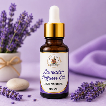 Diffuser Oil with Clay Flower