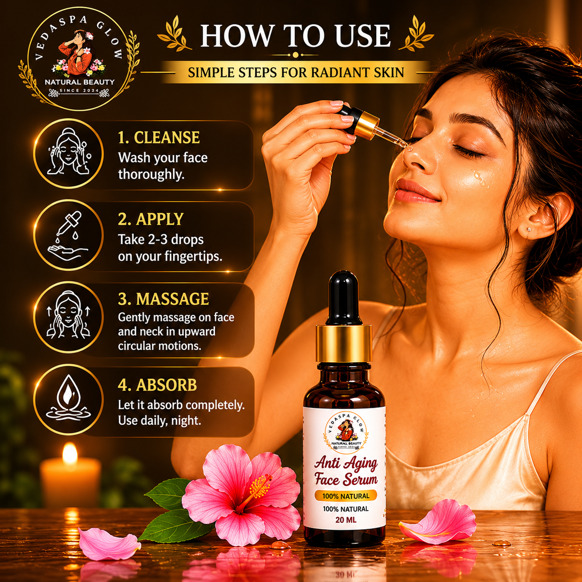 Anti-Aging Face Serum – 20 ml