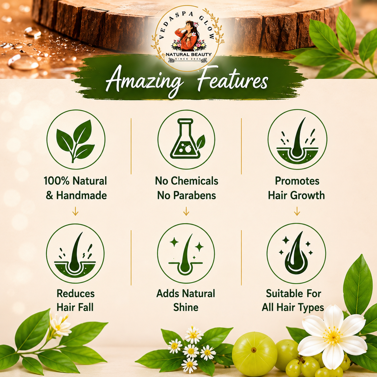 Nourishing Hair Serum – 50 ml