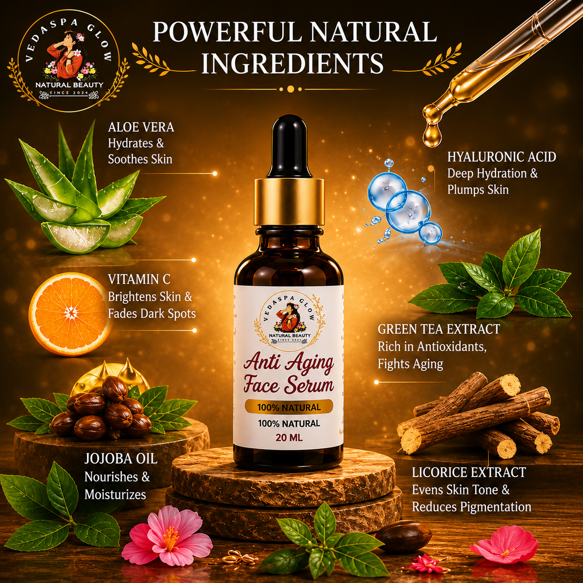 Anti-Aging Face Serum – 20 ml