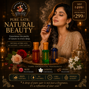 Luxury Floral Attar Collection (Alcohol-Free)