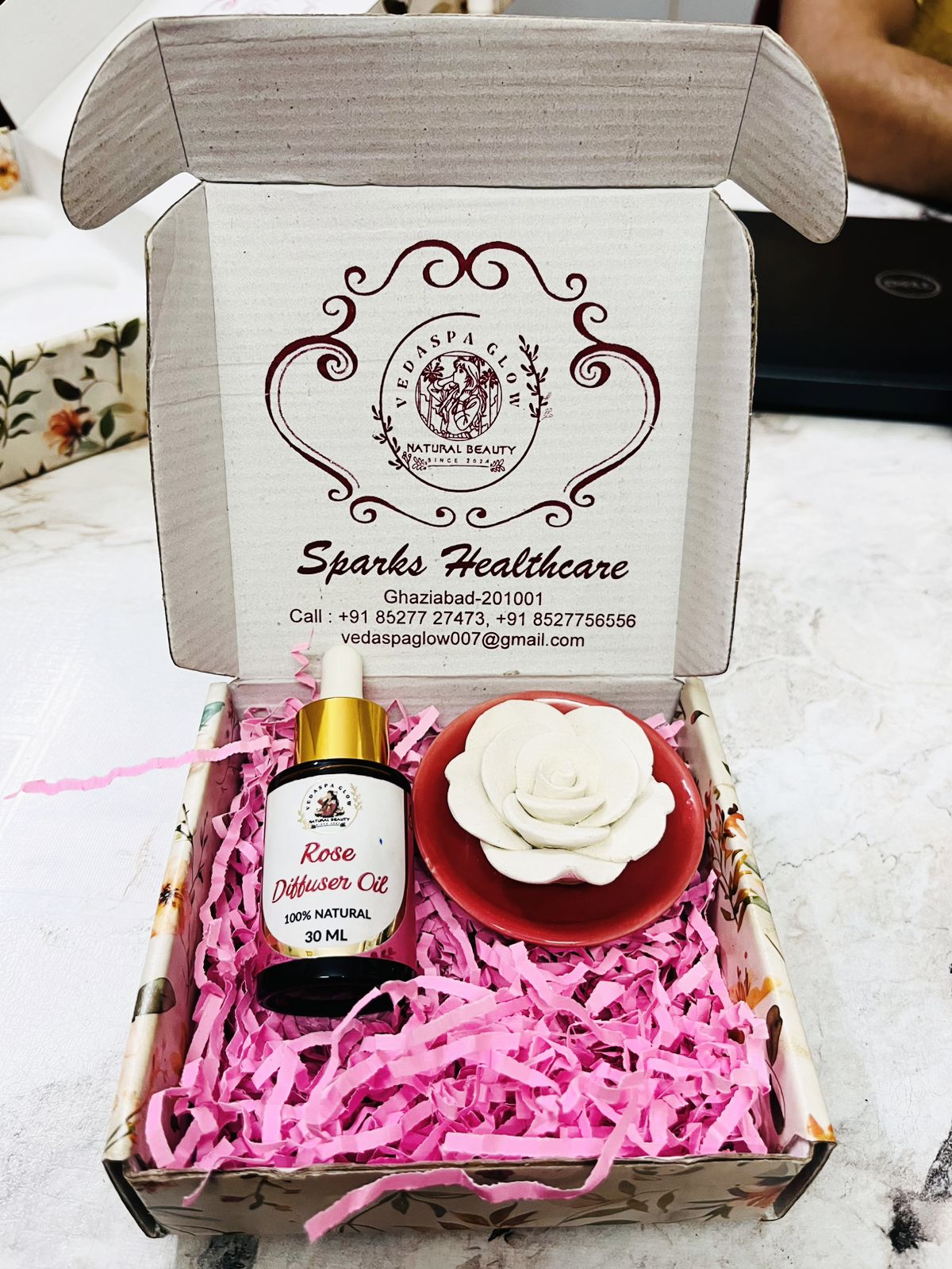 FRESH ROSE DIFFUSER OIL